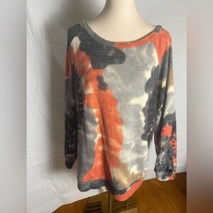 BiBi Multicolor Tie-Dye Sweatshirt